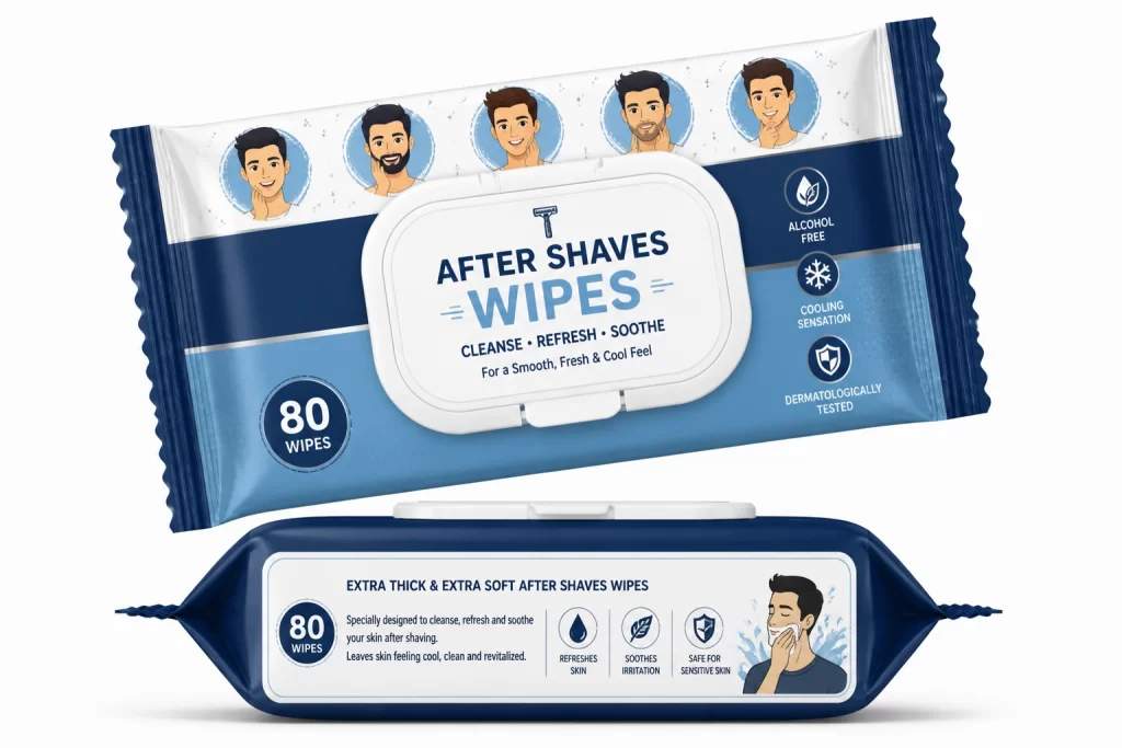 After Shave Wipes