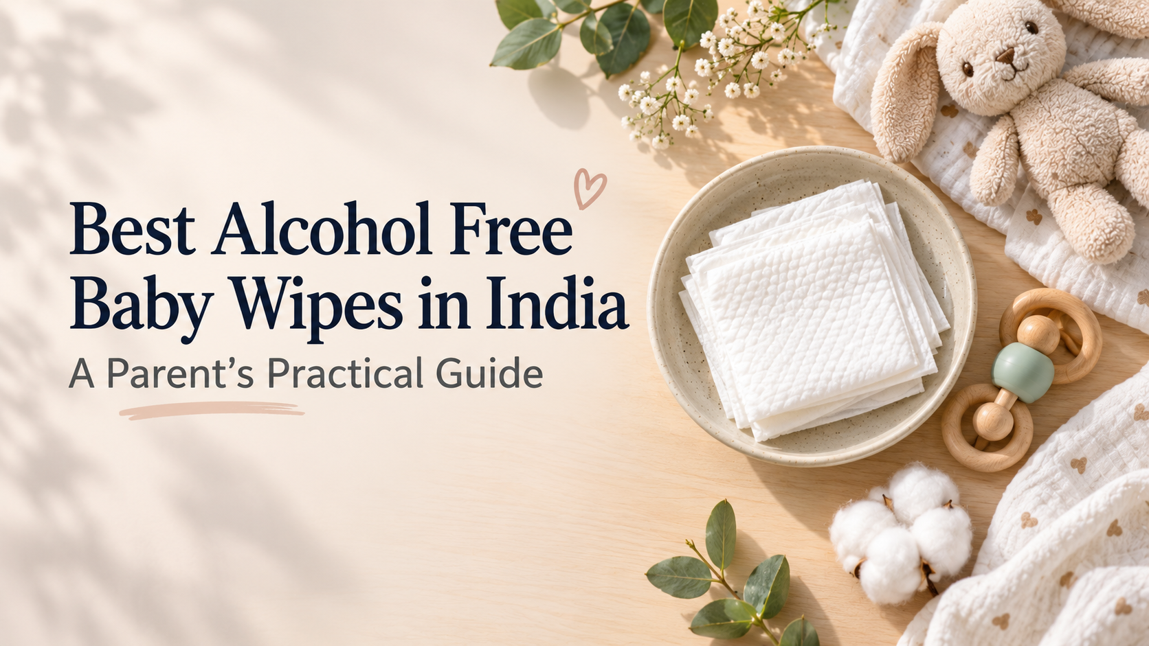 Best Alcohol Free Baby Wipes in India: A Parent’s Practical Guide