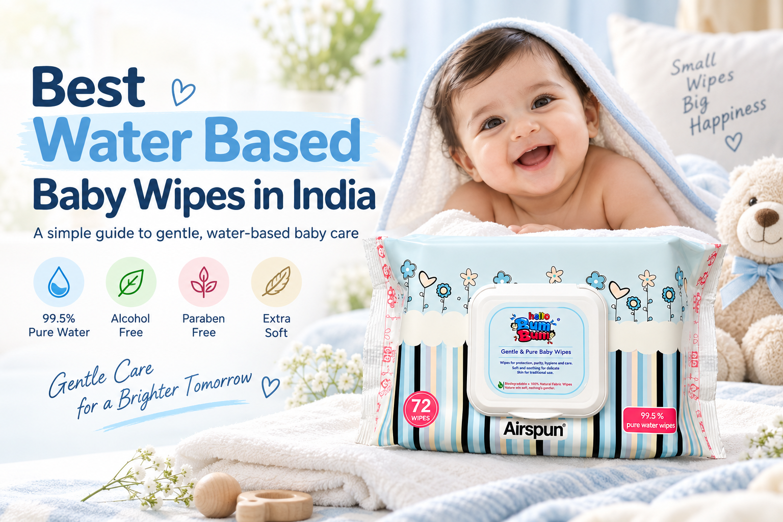 Best Water Based Baby Wipes in India