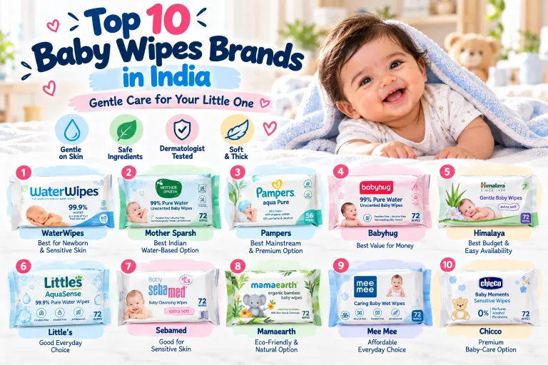 top 10 baby wipes brands in India
